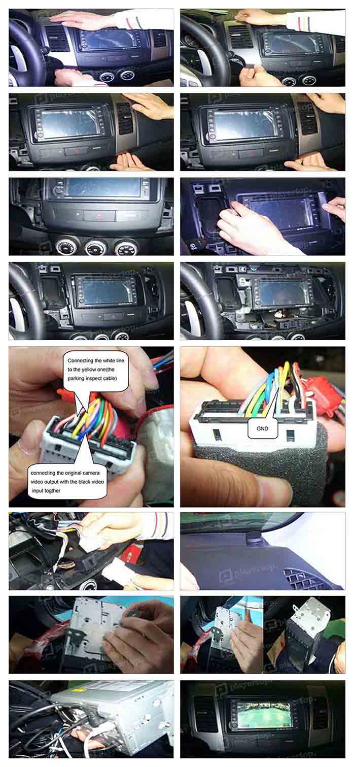 montage autoradio mitsubishi outlander 2009